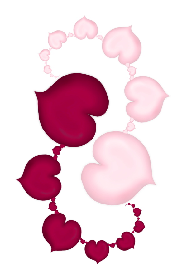 Transparent Translation Molecular Biology Polipeptide Pink Heart for Valentines Day