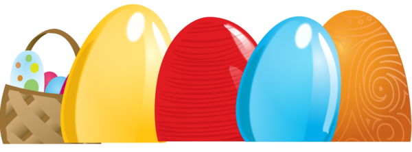Transparent Cartoon Drawing Egg Plastic for Easter