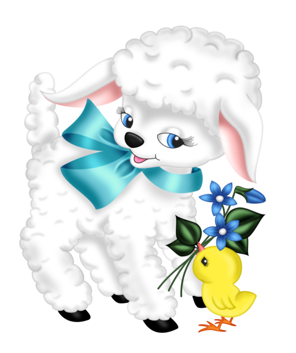 Transparent Easter Bunny Sheep Easter Nose Cartoon for Easter