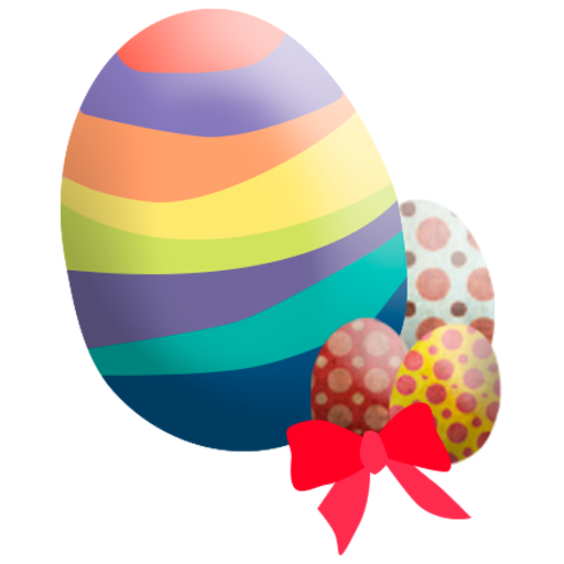 Transparent Easter Sphere Egg Easter Egg for Easter