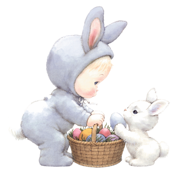 Transparent Easter Bunny Rabbit European Rabbit Stuffed Toy Easter for Easter