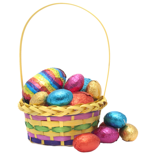 Transparent Easter Bunny Easter Egg Easter Basket Easter Storage Basket for Easter