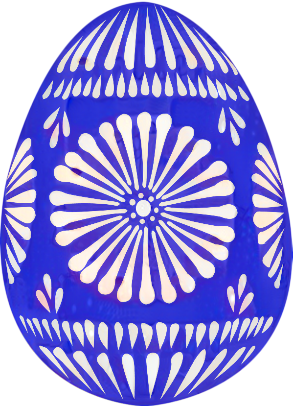 Transparent Easter Egg Easter Egg Blue for Easter
