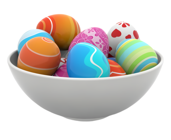 Transparent Easter Egg Food Bowl for Easter