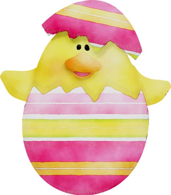 Transparent Easter Bunny Easter Easter Egg Pink Yellow for Easter