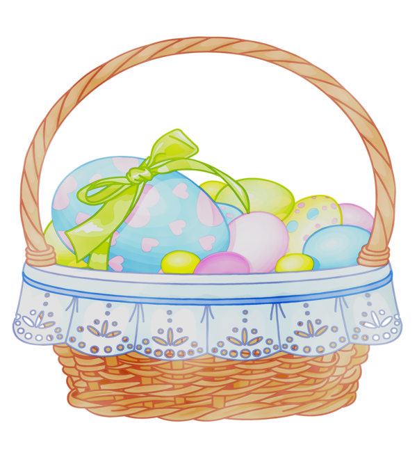 Transparent Easter Egg Easter Easter Basket Storage Basket for Easter