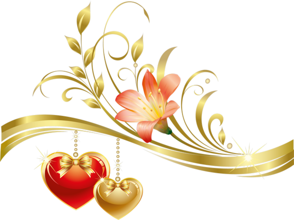 Transparent Valentine S Day Love Cdr Heart Flower for Valentines Day