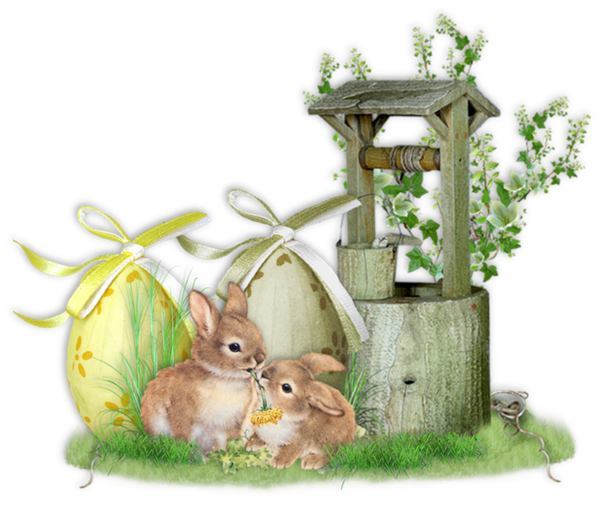 Transparent Easter Bunny Easter Easter Egg Rabbit Hare for Easter