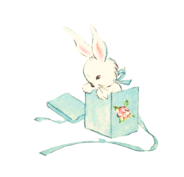 Transparent Easter Bunny Rabbit Infant for Easter