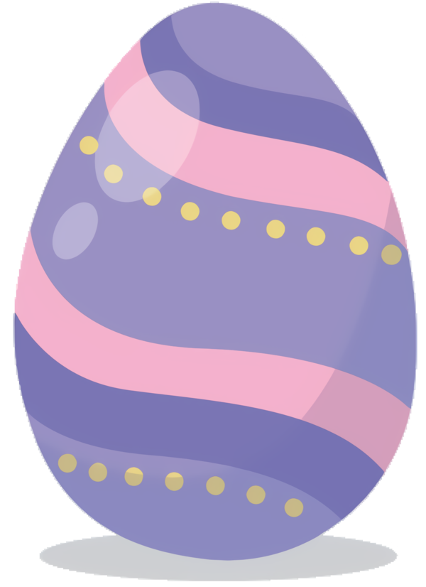 Transparent Easter Egg Easter Egg Violet Purple for Easter