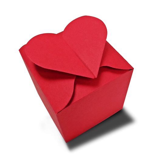 Transparent Paper Valentine S Day Origami Box Heart for Valentines Day