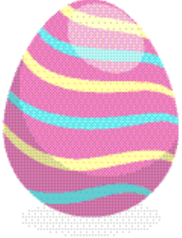 Transparent Easter Egg Easter Pink M Pink for Easter