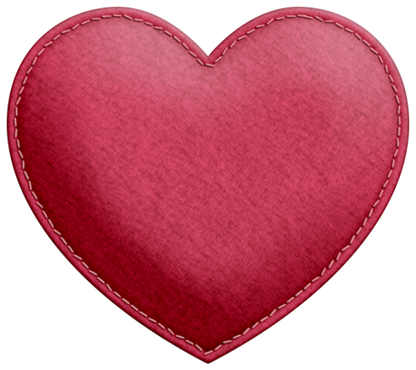 Transparent Heart Raster Graphics Red Magenta for Valentines Day