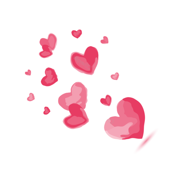 Transparent Romance Love Download Pink Heart for Valentines Day