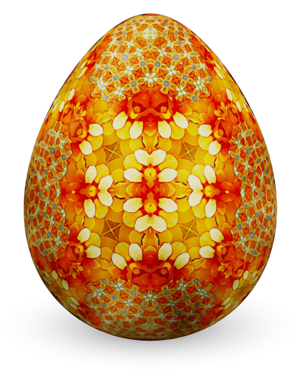 Transparent Easter Easter Egg Egg Orange for Easter