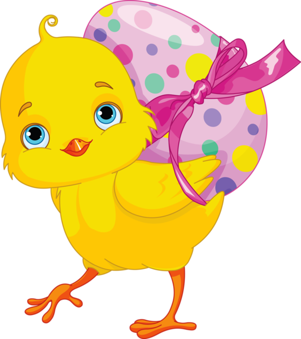 Transparent Chicken Easter Bunny Easter Pink Wing for Easter