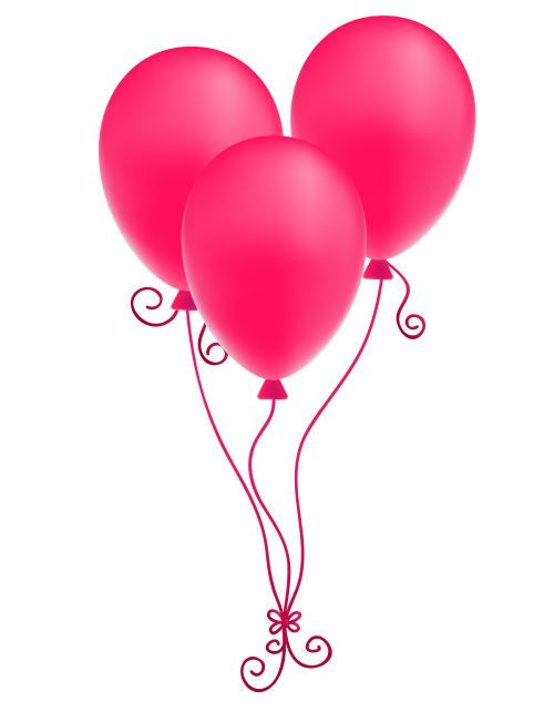 Transparent Balloon Free Gift Pink Heart for Valentines Day