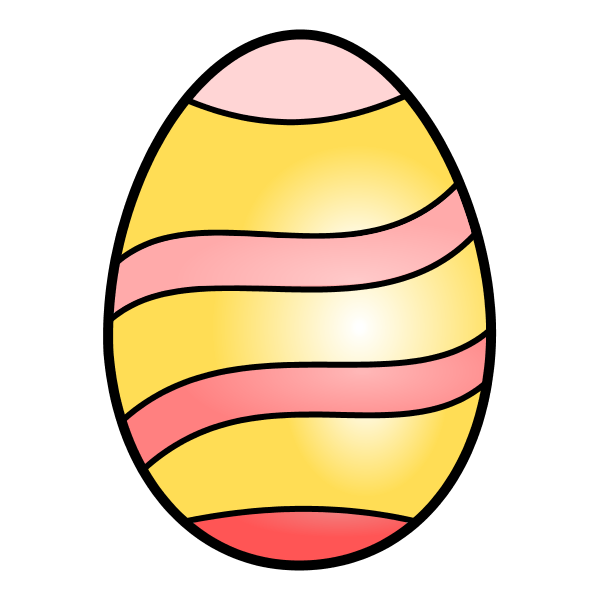 Transparent Easter Egg Easter Holiday Yellow for Easter