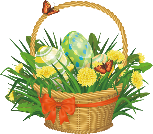 Transparent Easter Bunny Easter Easter Basket Flower Flowerpot for Easter