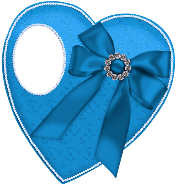 Transparent Heart Valentine S Day Love Blue Turquoise for Valentines Day