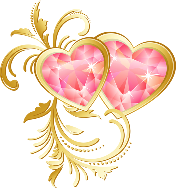 Transparent Wedding Bridesmaid Valentine S Day Pink Heart for Valentines Day