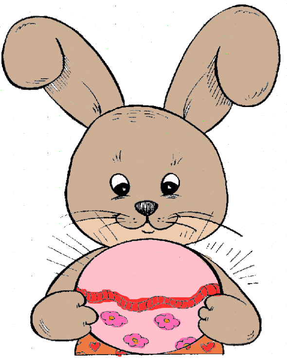 Transparent Easter Bunny Hare Dog Nose Rabbit for Easter