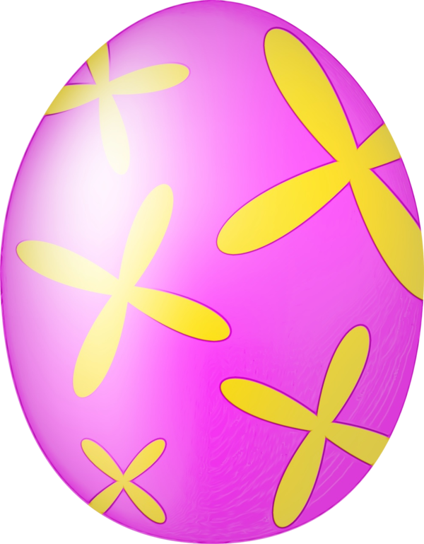 Transparent Easter Egg Easter Egg Pink for Easter