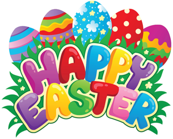 Transparent Easter Easter Bunny Easter Egg Text Line for Easter