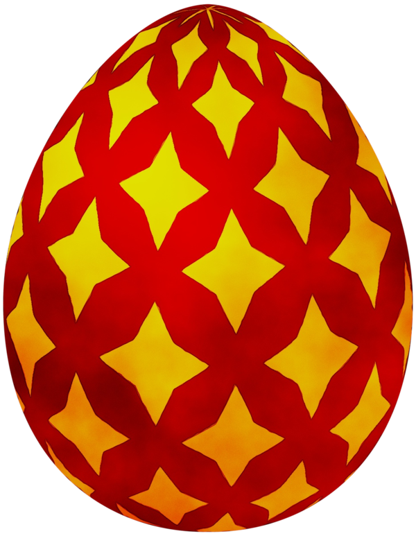 Transparent Easter Egg Easter Egg Hunt Orange Yellow for Easter