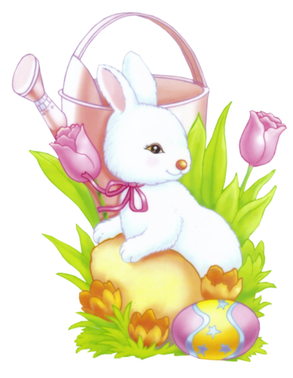 Transparent Hare Easter Bunny European Rabbit Cartoon for Easter