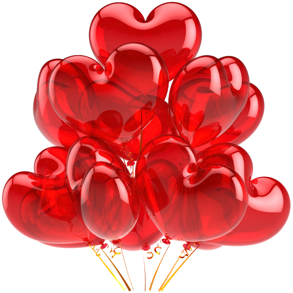 Transparent Balloon Heart Crystal Flower Shop Inc Flower for Valentines Day