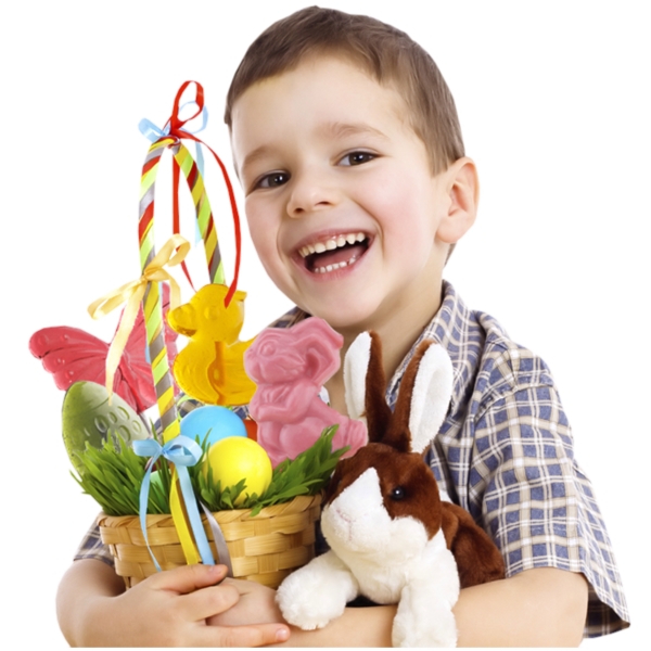 Transparent Easter Easter Basket Child Toddler for Easter