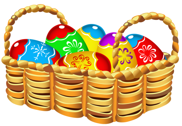 Transparent Easter Bunny Basket Easter Food for Easter