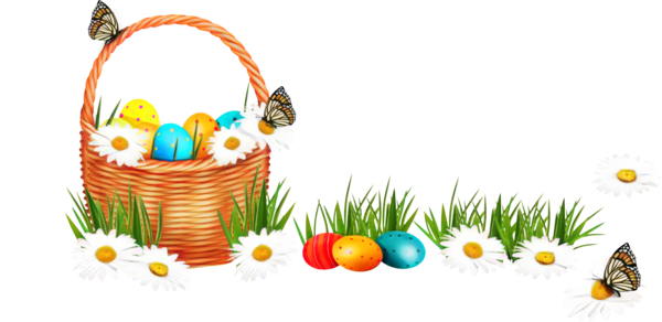 Transparent Easter Music Holiday Easter Egg for Easter