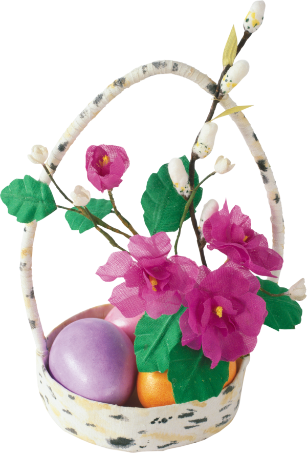 Transparent Easter Bunny Easter Easter Egg Flower Flowerpot for Easter