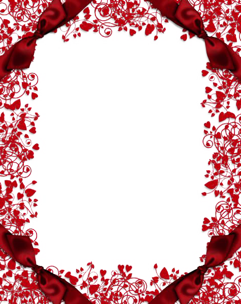 Transparent Picture Frames Digital Photo Frame Red Heart Point for Valentines Day