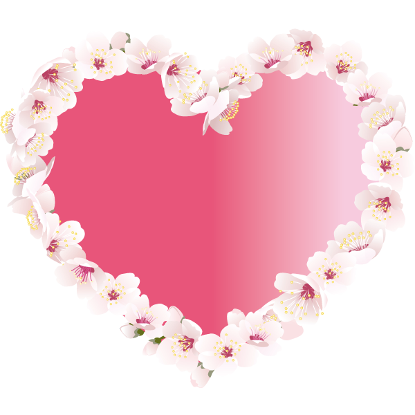 Transparent Name Pin Animation Pink Heart for Valentines Day