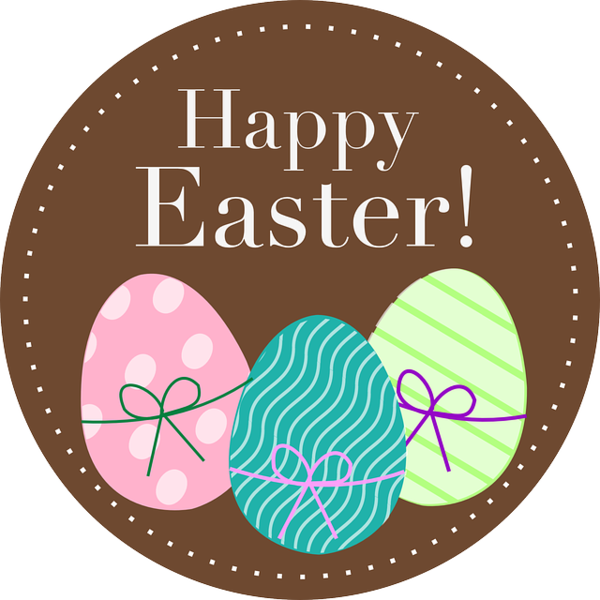 Transparent Easter Bunny Easter Easter Egg Text Area for Easter