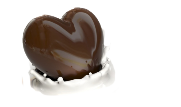 Transparent Milk Chocolate Milk Chocolate Bonbon Confectionery for Valentines Day