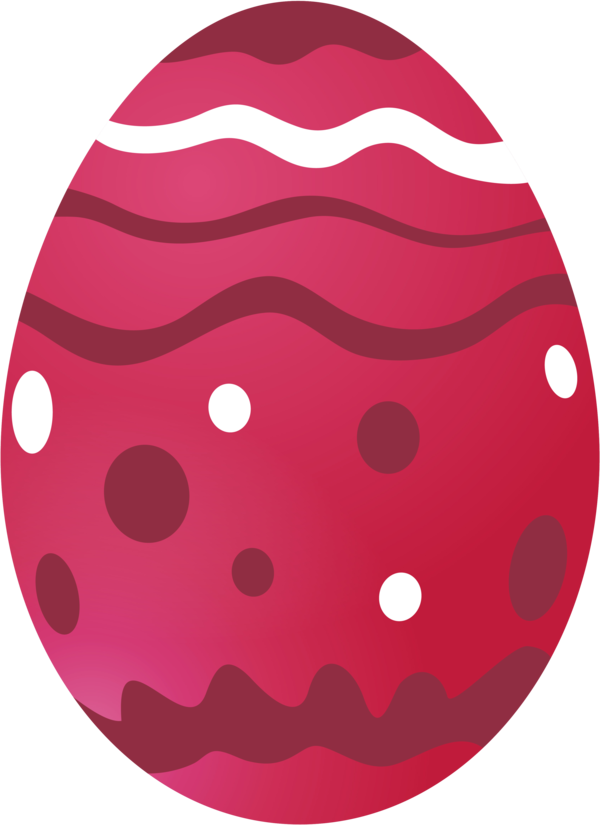 Transparent Easter Easter Egg Egg Pink Magenta for Easter