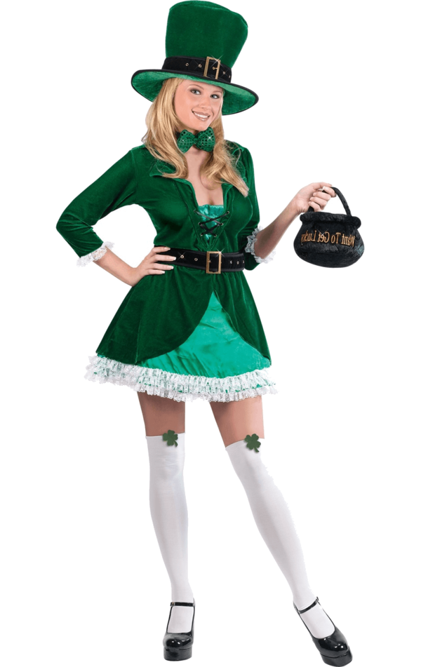 Transparent Leprechaun Costume Clothing for St Patricks Day