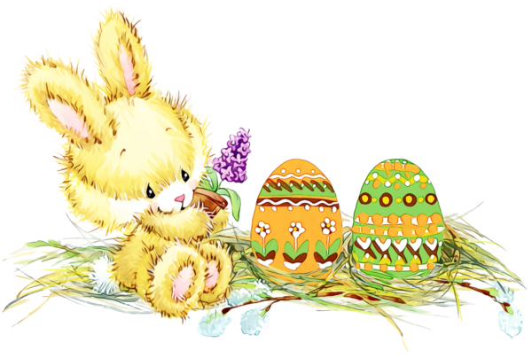 Transparent Easter Easter Bunny Easter Egg for Easter