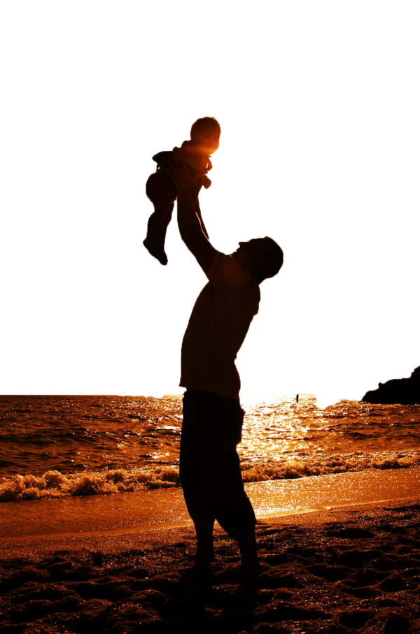 Transparent Fathers Day Father Family Recreation Silhouette for Fathers Day