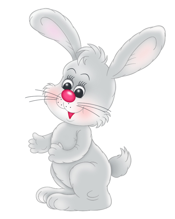 Transparent Rabbit Hare Rostovondon for Easter
