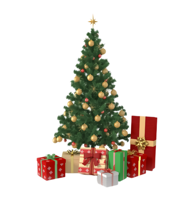 Transparent Christmas Tree Christmas Decoration Oregon Pine for Christmas