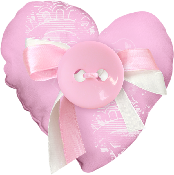 Transparent Pink Infant Heart Petal for Valentines Day