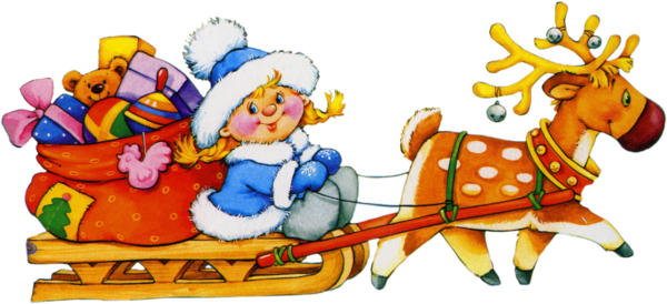 Transparent Ded Moroz Reindeer Christmas Recreation Holiday for Christmas