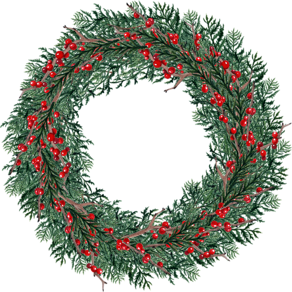 Transparent Wreath Christmas Wreaths Christmas Day Christmas Decoration for Christmas