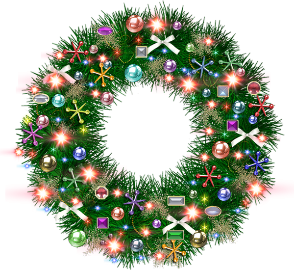 Transparent Wreath Christmas Tree Christmas Day Christmas Decoration Christmas Ornament for Christmas