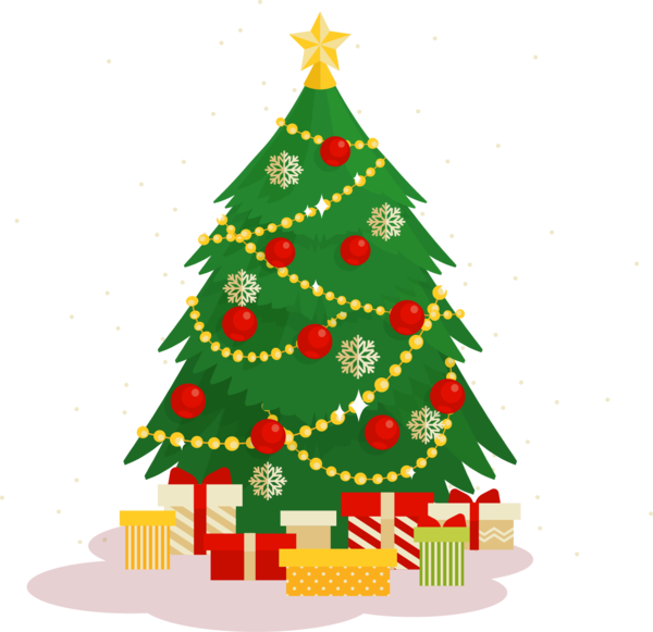 Transparent Christmas Gift Christmas Tree Fir Pine Family for Christmas